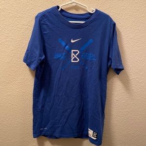 Medium Blue Nike Baseball Shirt